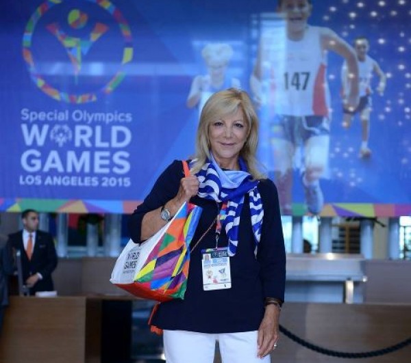 Η Πρόεδρος των Specials Olympics Ελλάς, Γιάννα Δεσποτοπούλου