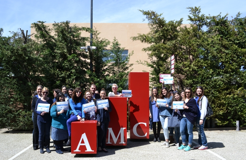 Οι σπουδαστές και το προσωπικό του Μητροπολιτικού Κολεγίου την Ημέρα Ευαισθητοποίησης για τον Αυτισμό (2 Απριλίου - LIUBgreece)